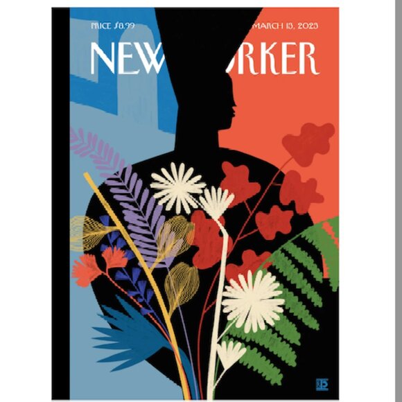 The New Yorker  magazine:  March 13, 2023, "Cultivated", cover by Diana Ejaita - Picture 1 of 1